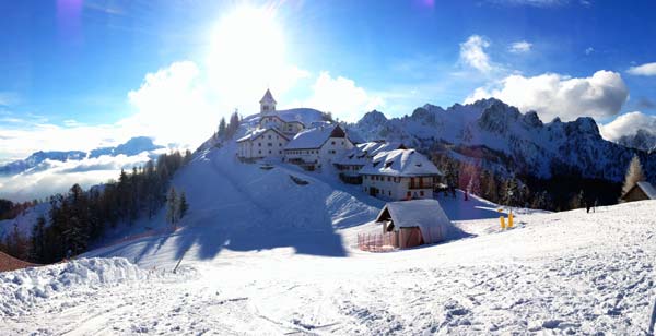 View of Monte Lussari